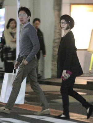 米倉涼子と旦那のツーショット