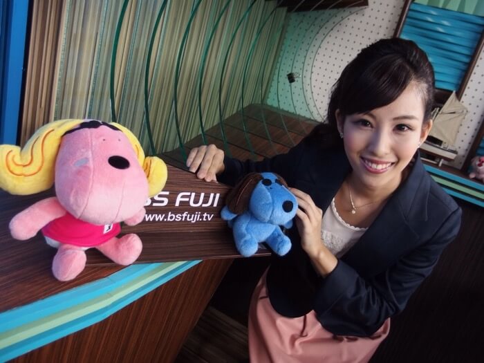 森田美礼の学生キャスター時代