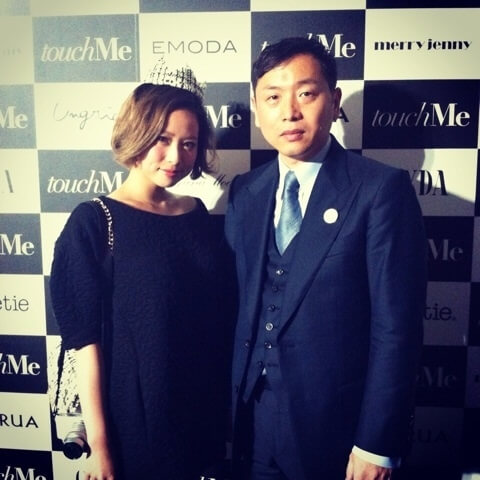 恵藤憲二氏とモデル