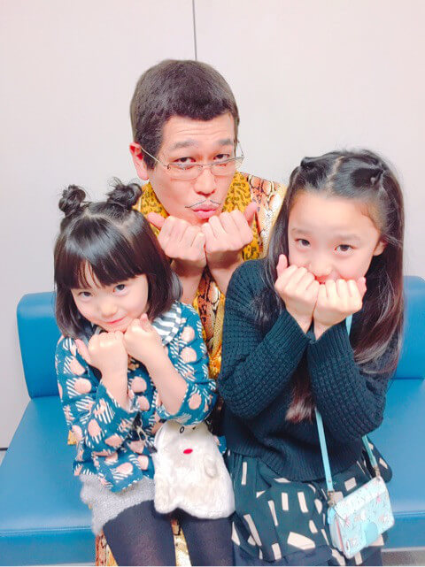 稲垣姉妹とピコ太郎